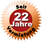 Seit  Vermietung 22 Jahre
